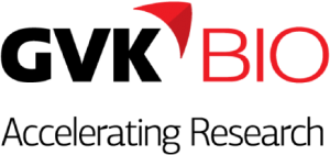 GVK BIO logo with the tagline "Accelerating Research", the company's former identity established in 2001